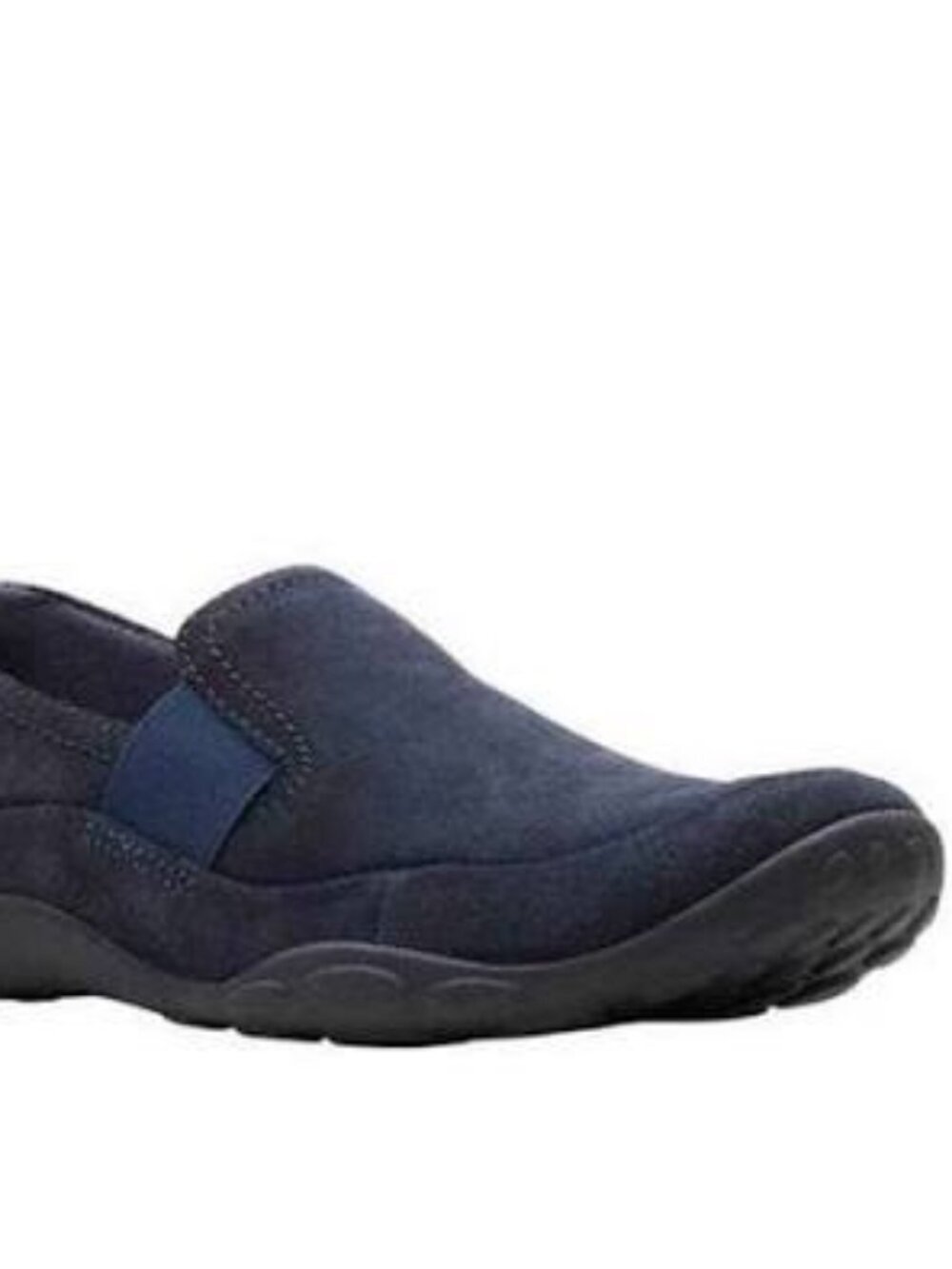 Clarks  Haley Park Slip on Shoe - Navy Suede   Women Size 5.5 M    NIB